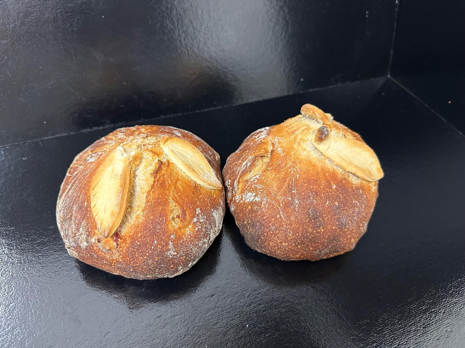 Pain aux cidres, pommes et cranberries